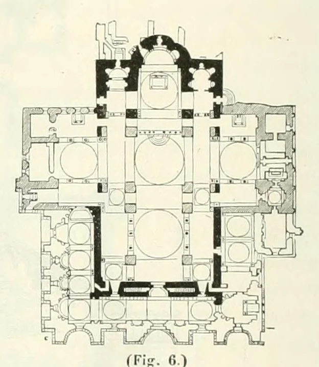 An illustration from Mittheilungen der K.K. Central-Commission zur Erforschung und Erhaltung der Baudenkmale, 1856, leaf 116