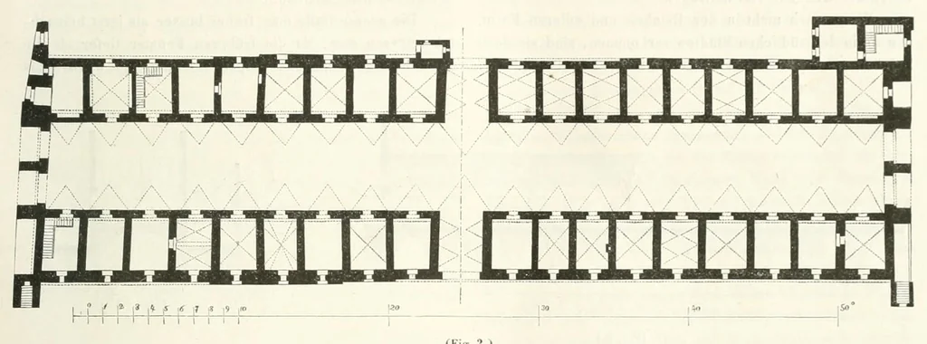 An illustration from Mittheilungen der K.K. Central-Commission zur Erforschung und Erhaltung der Baudenkmale, 1856, leaf 151
