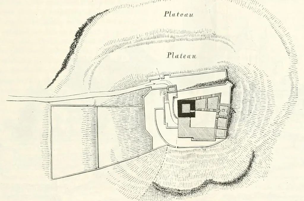 An illustration from Mittheilungen der K.K. Central-Commission zur Erforschung und Erhaltung der Baudenkmale, 1856, leaf 197
