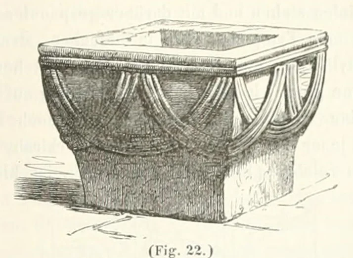 An illustration from Mittheilungen der K.K. Central-Commission zur Erforschung und Erhaltung der Baudenkmale, 1856, leaf 219