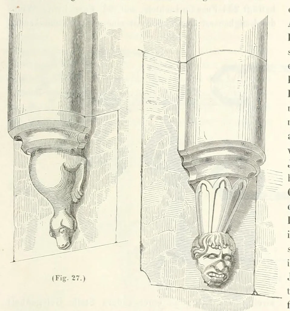 An illustration from Mittheilungen der K.K. Central-Commission zur Erforschung und Erhaltung der Baudenkmale, 1856, leaf 223