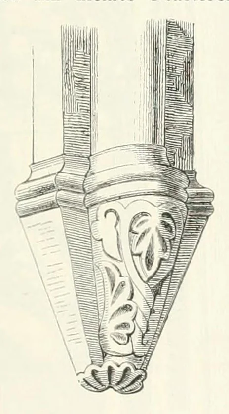 An illustration from Mittheilungen der K.K. Central-Commission zur Erforschung und Erhaltung der Baudenkmale, 1856, leaf 225