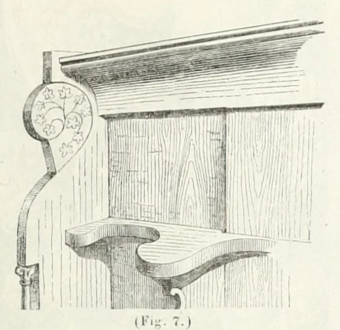 An illustration from Mittheilungen der K.K. Central-Commission zur Erforschung und Erhaltung der Baudenkmale, 1856, leaf 247