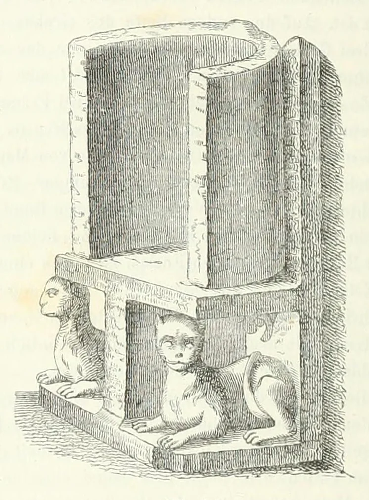 An illustration from Mittheilungen der K.K. Central-Commission zur Erforschung und Erhaltung der Baudenkmale, 1856, leaf 262