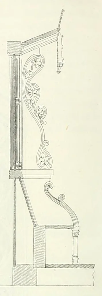 An illustration from Mittheilungen der K.K. Central-Commission zur Erforschung und Erhaltung der Baudenkmale, 1856, leaf 276