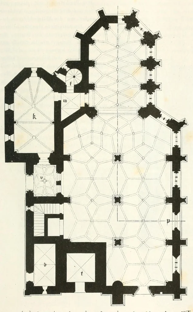 An illustration from Mittheilungen der K.K. Central-Commission zur Erforschung und Erhaltung der Baudenkmale, 1856, leaf 297