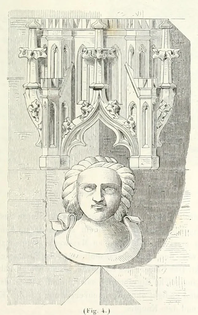 An illustration from Mittheilungen der K.K. Central-Commission zur Erforschung und Erhaltung der Baudenkmale, 1856, leaf 299