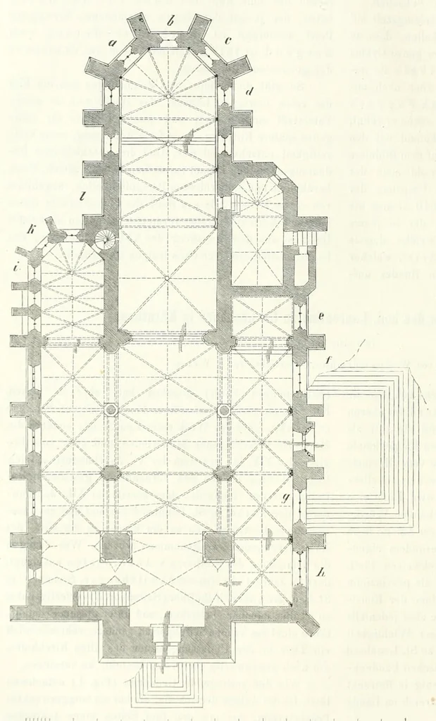 An illustration from Mittheilungen der K.K. Central-Commission zur Erforschung und Erhaltung der Baudenkmale, 1856, leaf 312