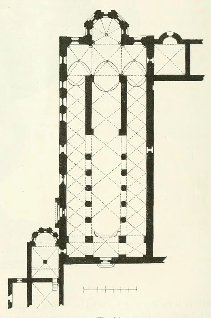 An illustration from Mittheilungen der K.K. Central-Commission zur Erforschung und Erhaltung der Baudenkmale, 1856, leaf 50