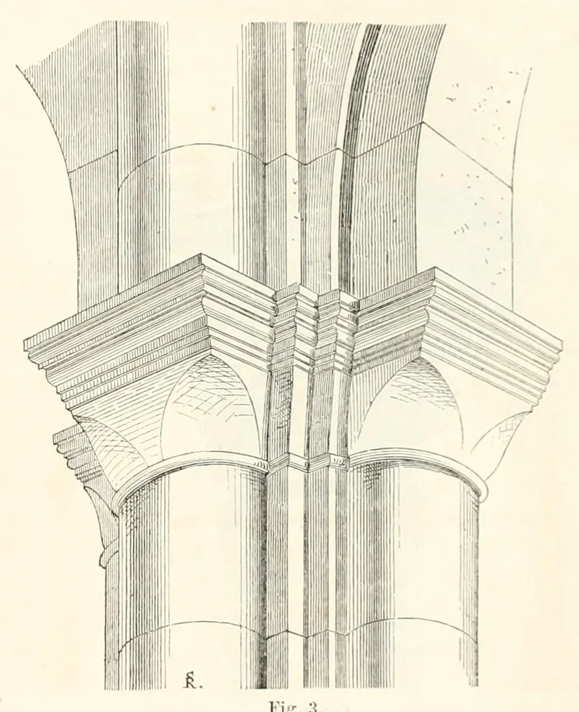 An illustration from Mittheilungen der K.K. Central-Commission zur Erforschung und Erhaltung der Baudenkmale, 1856, leaf 139