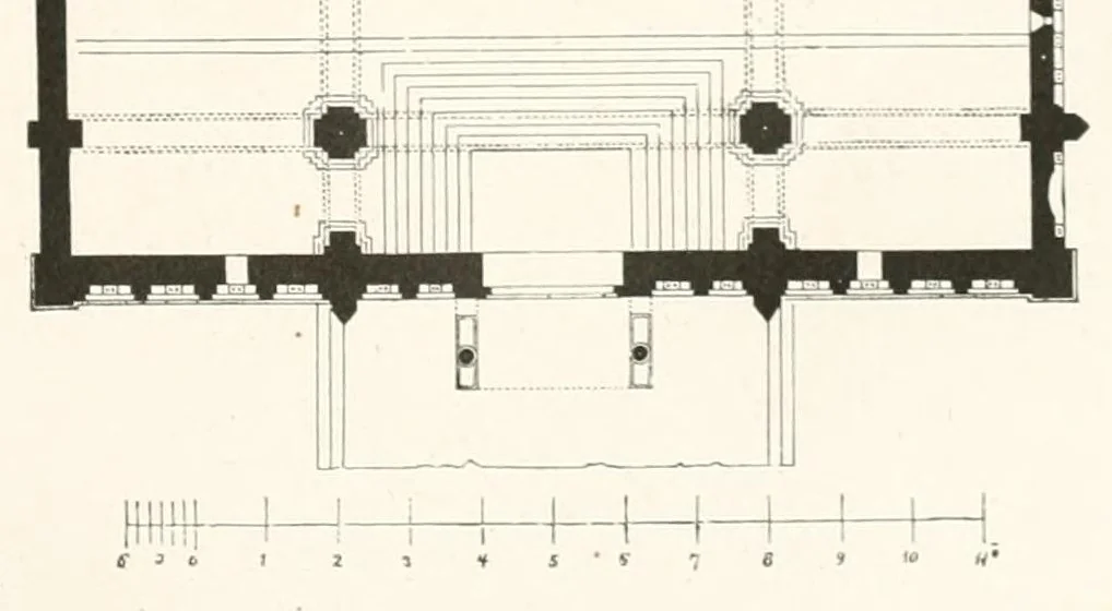 An illustration from Mittheilungen der K.K. Central-Commission zur Erforschung und Erhaltung der Baudenkmale, 1856, leaf 173