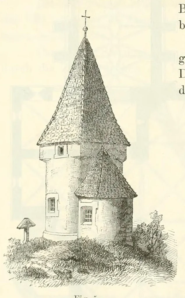 An illustration from Mittheilungen der K.K. Central-Commission zur Erforschung und Erhaltung der Baudenkmale, 1856, leaf 226