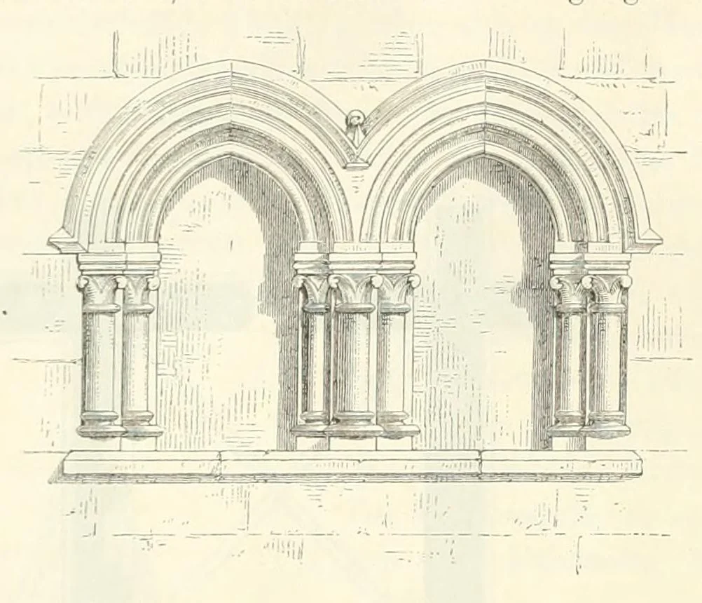 An illustration from Mittheilungen der K.K. Central-Commission zur Erforschung und Erhaltung der Baudenkmale, 1856, leaf 228