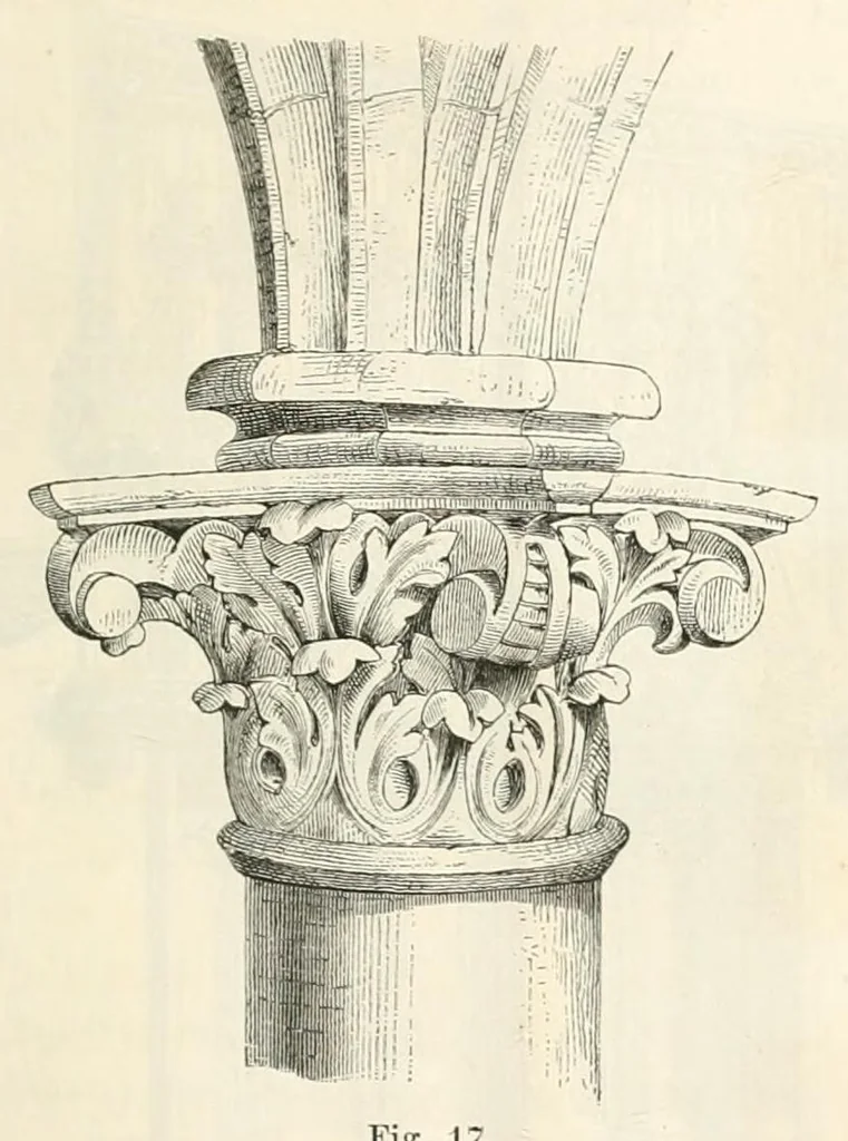 An illustration from Mittheilungen der K.K. Central-Commission zur Erforschung und Erhaltung der Baudenkmale, 1856, leaf 233