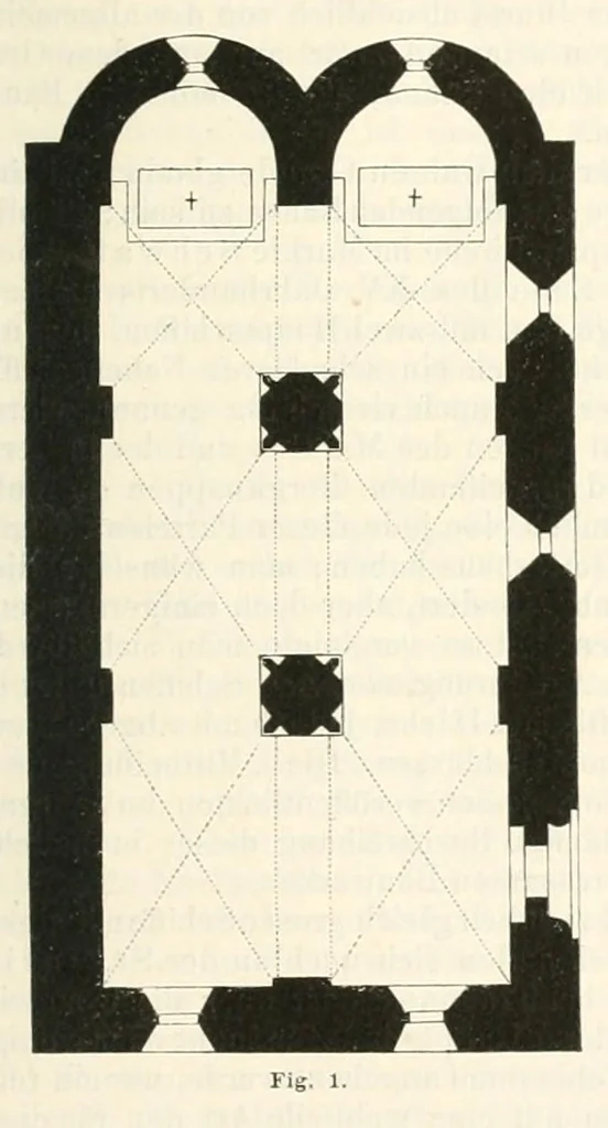 An illustration from Mittheilungen der K.K. Central-Commission zur Erforschung und Erhaltung der Baudenkmale, 1856, leaf 315