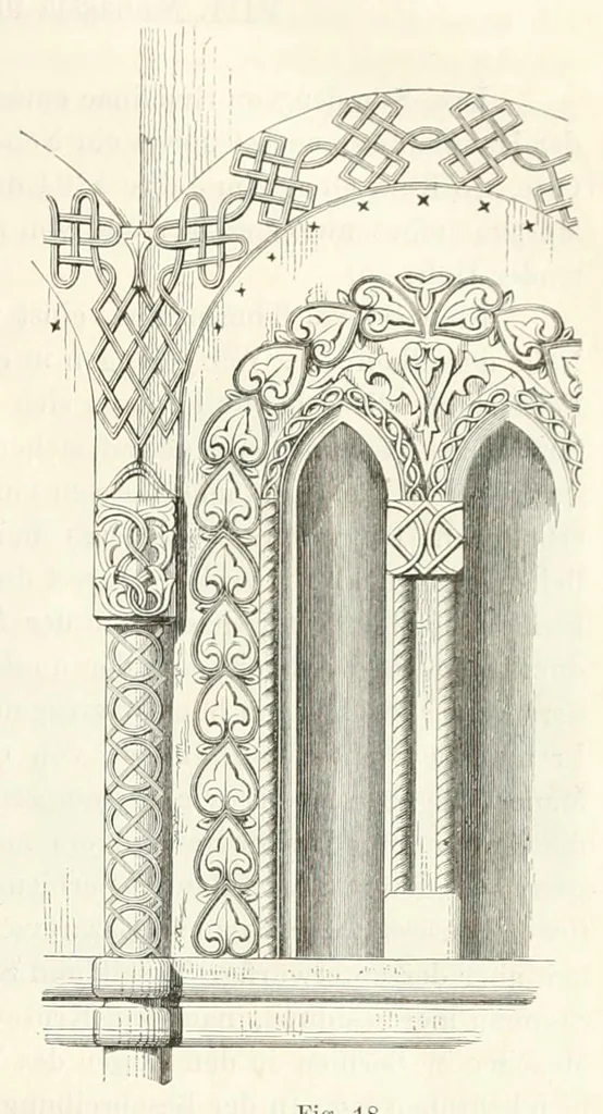 An illustration from Mittheilungen der K.K. Central-Commission zur Erforschung und Erhaltung der Baudenkmale, 1856, leaf 35