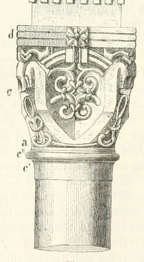 An illustration from Mittheilungen der K.K. Central-Commission zur Erforschung und Erhaltung der Baudenkmale, 1856, leaf 50