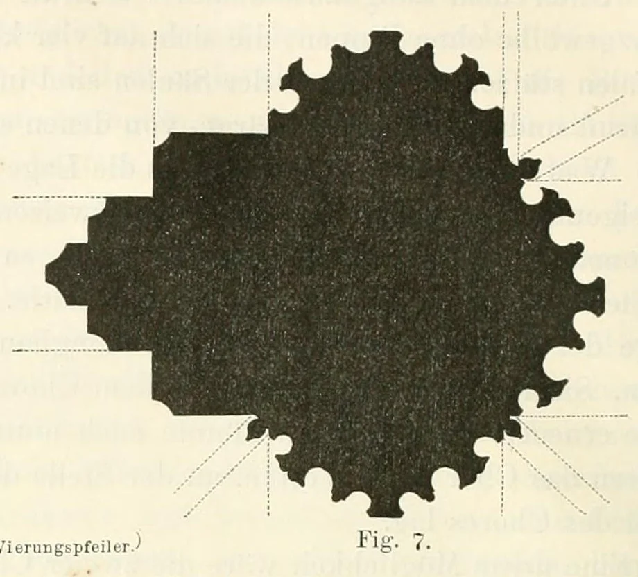 An illustration from Mittheilungen der K.K. Central-Commission zur Erforschung und Erhaltung der Baudenkmale, 1856, leaf 84