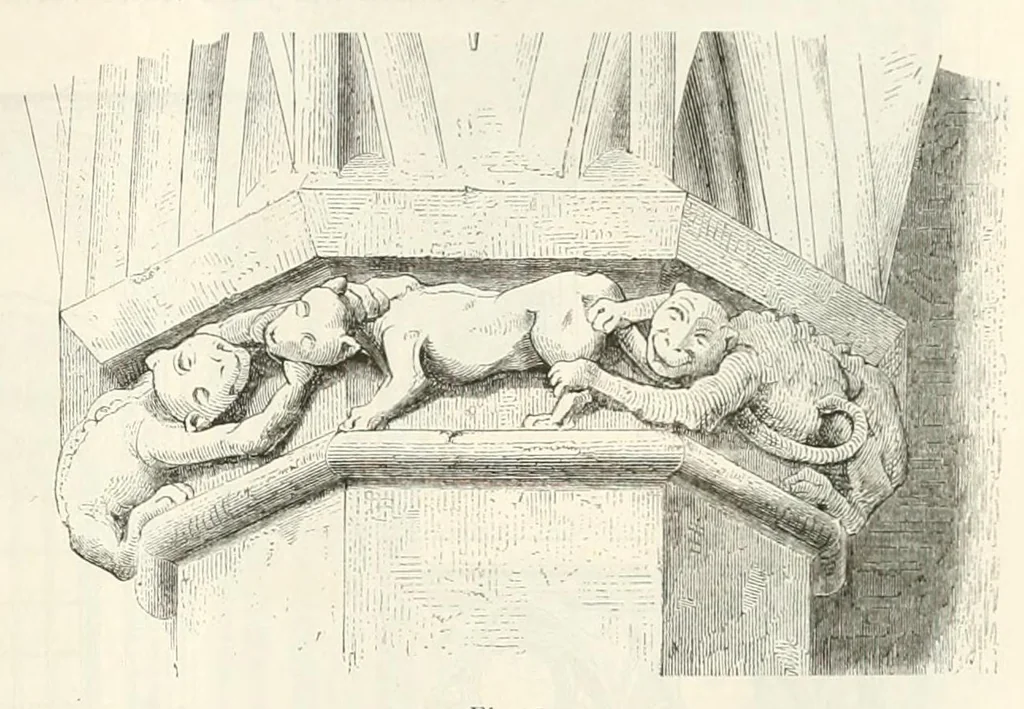 An illustration from Mittheilungen der K.K. Central-Commission zur Erforschung und Erhaltung der Baudenkmale, 1856, leaf 117