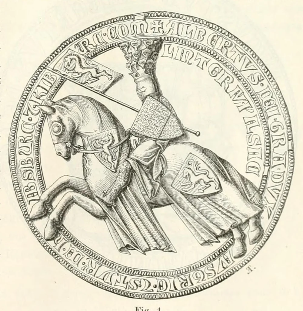 An illustration from Mittheilungen der K.K. Central-Commission zur Erforschung und Erhaltung der Baudenkmale, 1856, leaf 161