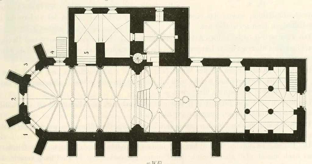An illustration from Mittheilungen der K.K. Central-Commission zur Erforschung und Erhaltung der Baudenkmale, 1856, leaf 177