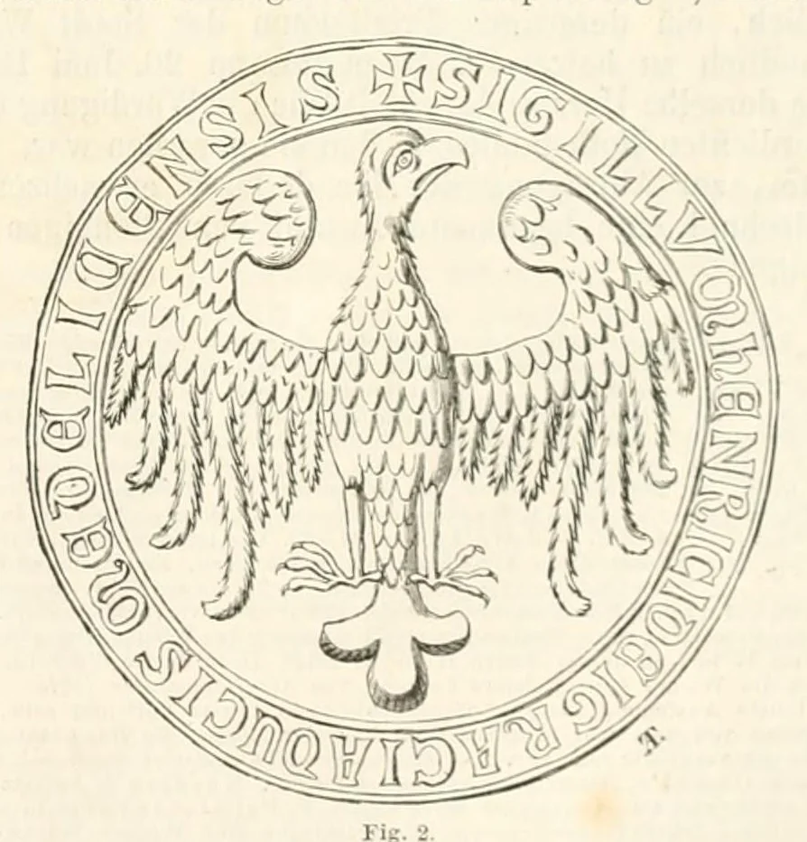 An illustration from Mittheilungen der K.K. Central-Commission zur Erforschung und Erhaltung der Baudenkmale, 1856, leaf 207