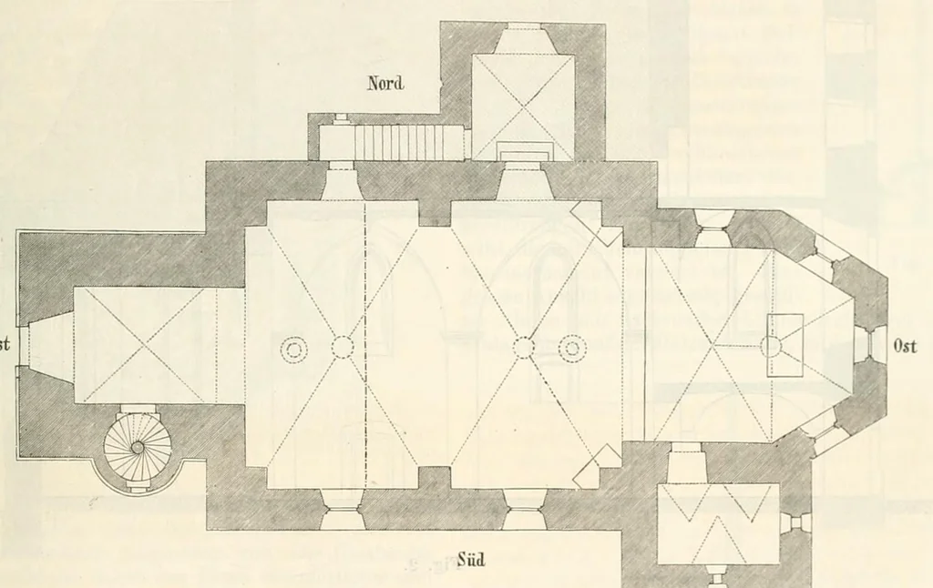An illustration from Mittheilungen der K.K. Central-Commission zur Erforschung und Erhaltung der Baudenkmale, 1856, leaf 241