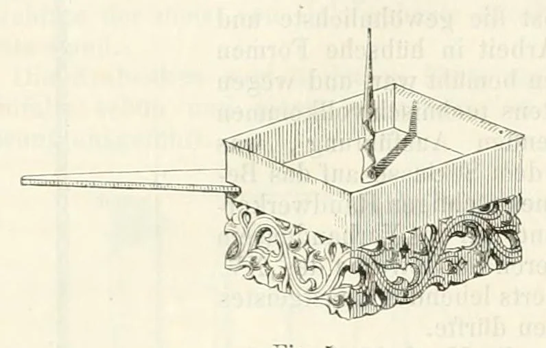 An illustration from Mittheilungen der K.K. Central-Commission zur Erforschung und Erhaltung der Baudenkmale, 1856, leaf 244
