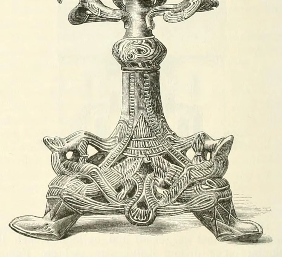 An illustration from Mittheilungen der K.K. Central-Commission zur Erforschung und Erhaltung der Baudenkmale, 1856, leaf 282