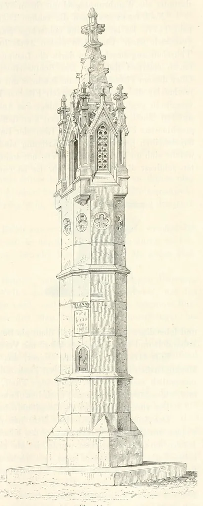 An illustration from Mittheilungen der K.K. Central-Commission zur Erforschung und Erhaltung der Baudenkmale, 1856, leaf 81
