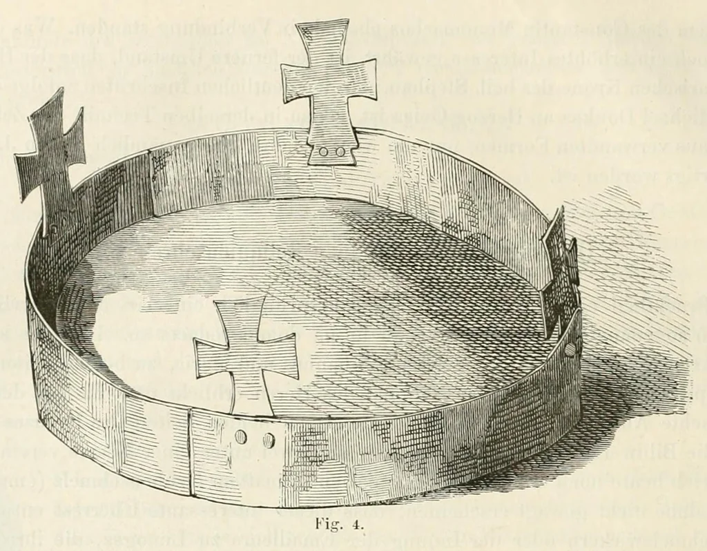 An illustration from Mittheilungen der K.K. Central-Commission zur Erforschung und Erhaltung der Baudenkmale, 1856, leaf 108