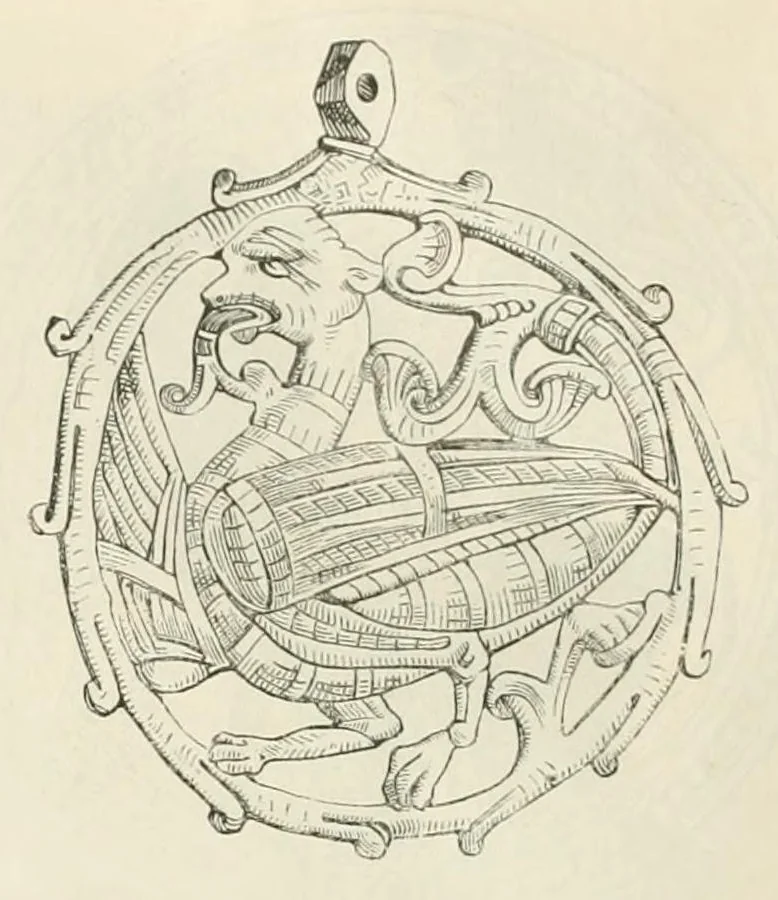 An illustration from Mittheilungen der K.K. Central-Commission zur Erforschung und Erhaltung der Baudenkmale, 1856, leaf 116