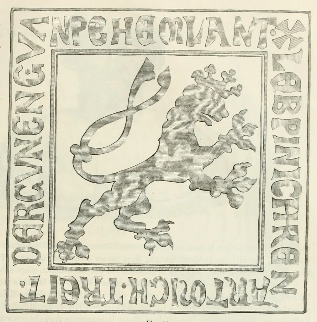 An illustration from Mittheilungen der K.K. Central-Commission zur Erforschung und Erhaltung der Baudenkmale, 1856, leaf 127