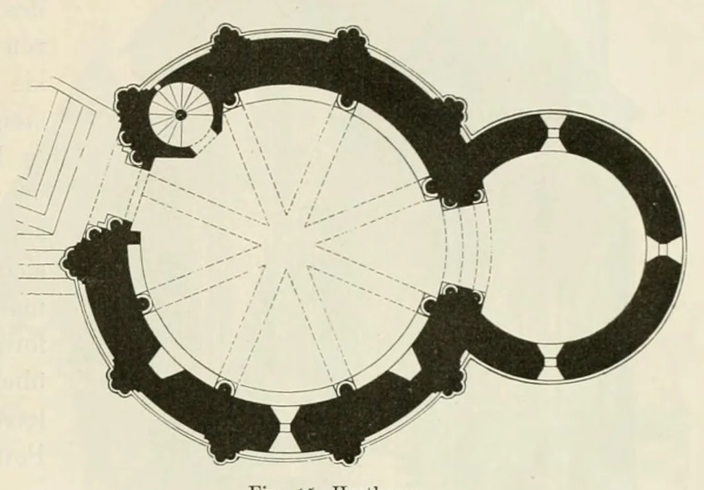 An illustration from Mittheilungen der K.K. Central-Commission zur Erforschung und Erhaltung der Baudenkmale, 1856, leaf 175