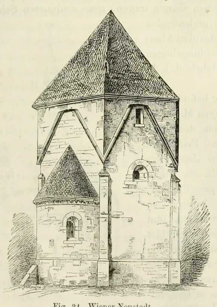 An illustration from Mittheilungen der K.K. Central-Commission zur Erforschung und Erhaltung der Baudenkmale, 1856, leaf 179