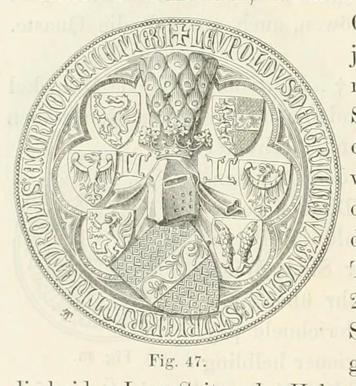 An illustration from Mittheilungen der K.K. Central-Commission zur Erforschung und Erhaltung der Baudenkmale, 1856, leaf 206