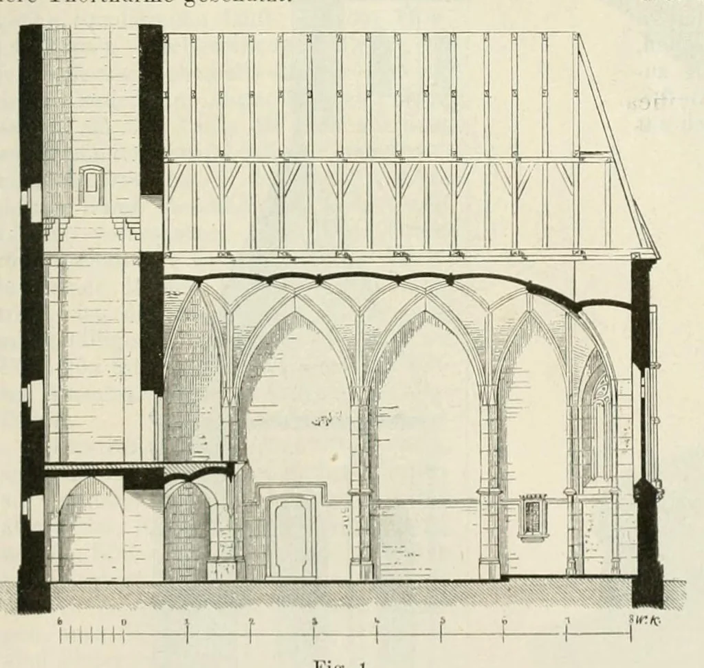 An illustration from Mittheilungen der K.K. Central-Commission zur Erforschung und Erhaltung der Baudenkmale, 1856, leaf 221