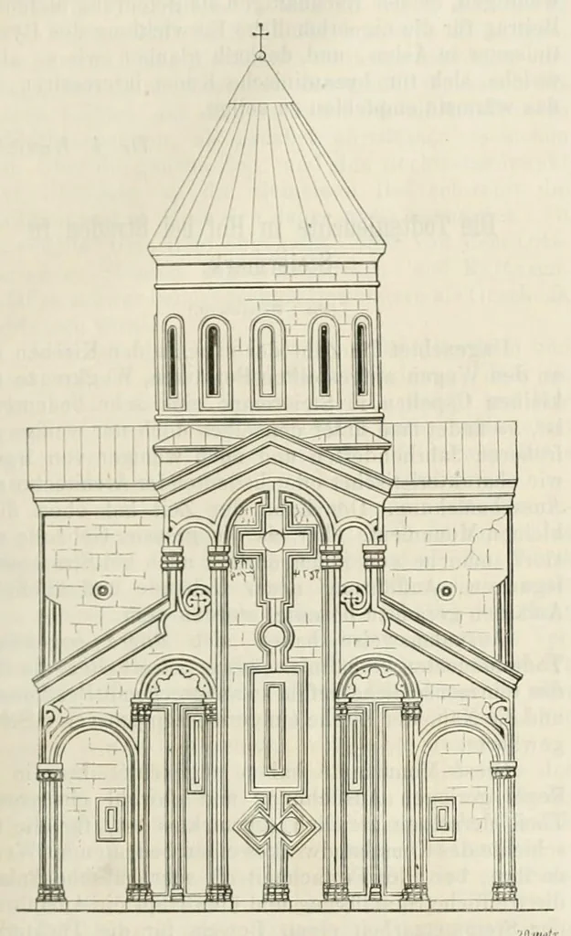 An illustration from Mittheilungen der K.K. Central-Commission zur Erforschung und Erhaltung der Baudenkmale, 1856, leaf 287