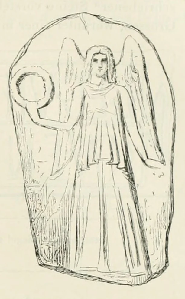 An illustration from Mittheilungen der K.K. Central-Commission zur Erforschung und Erhaltung der Baudenkmale, 1856, leaf 67
