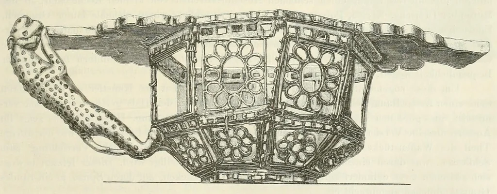 An illustration from Mittheilungen der K.K. Central-Commission zur Erforschung und Erhaltung der Baudenkmale, 1856, leaf 133