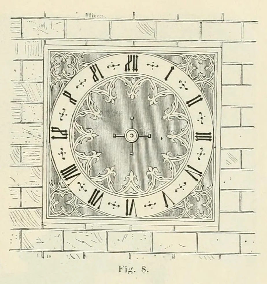 An illustration from Mittheilungen der K.K. Central-Commission zur Erforschung und Erhaltung der Baudenkmale, 1856, leaf 155