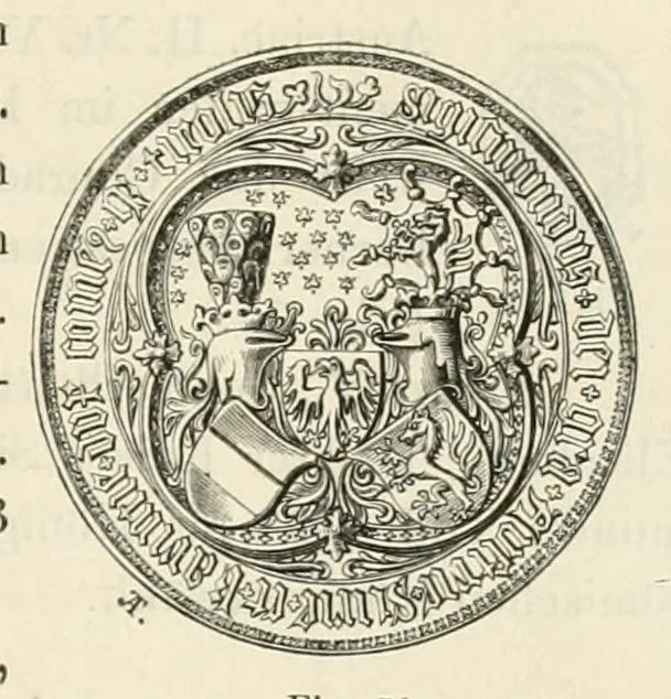 An illustration from Mittheilungen der K.K. Central-Commission zur Erforschung und Erhaltung der Baudenkmale, 1856, leaf 223