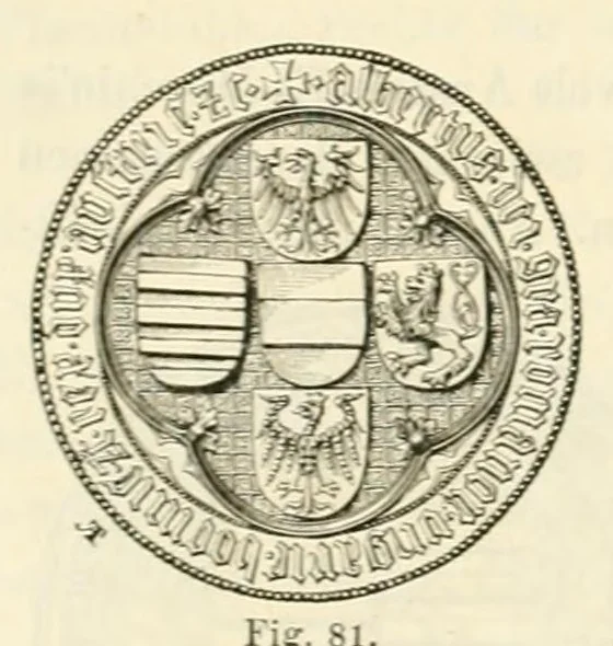 An illustration from Mittheilungen der K.K. Central-Commission zur Erforschung und Erhaltung der Baudenkmale, 1856, leaf 230