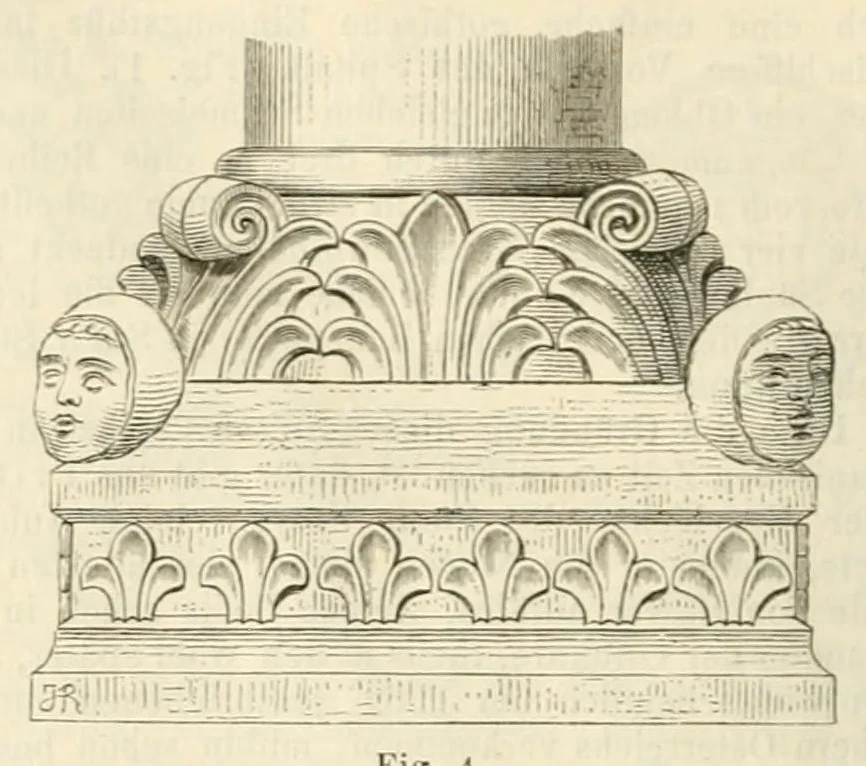 An illustration from Mittheilungen der K.K. Central-Commission zur Erforschung und Erhaltung der Baudenkmale, 1856, leaf 238