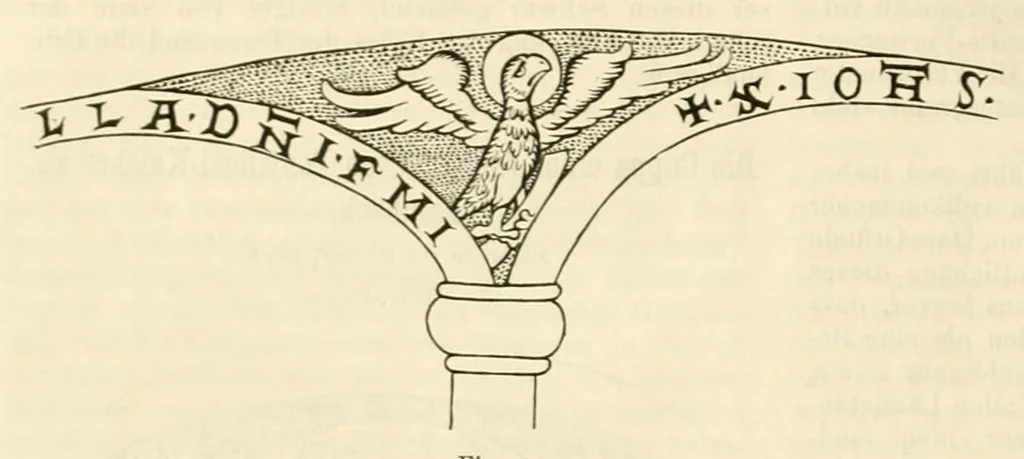 An illustration from Mittheilungen der K.K. Central-Commission zur Erforschung und Erhaltung der Baudenkmale, 1856, leaf 254