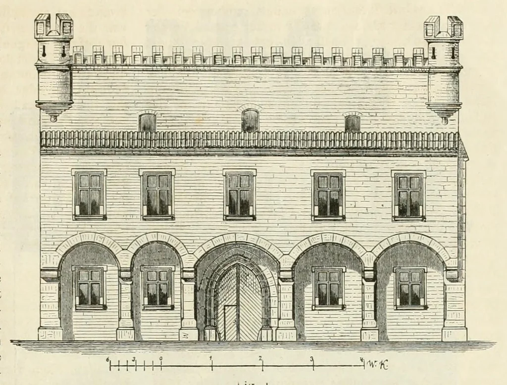 An illustration from Mittheilungen der K.K. Central-Commission zur Erforschung und Erhaltung der Baudenkmale, 1856, leaf 337