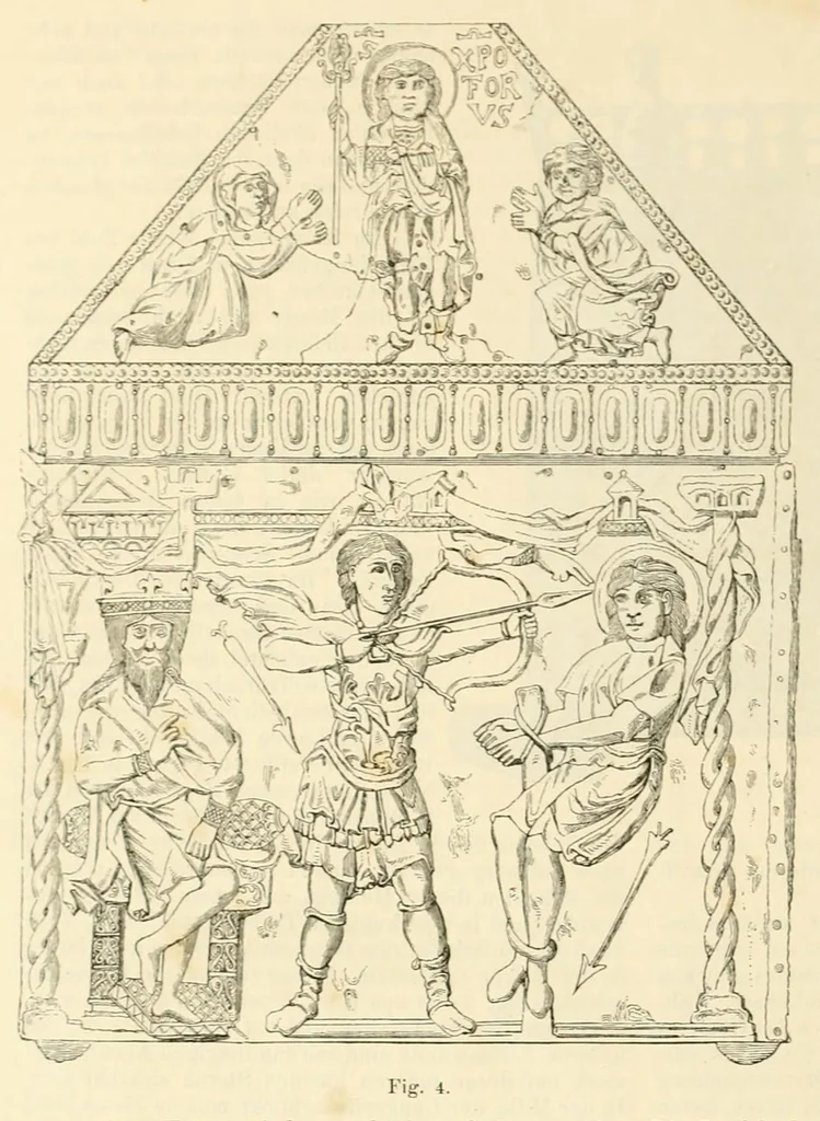 An illustration from Mittheilungen der K.K. Central-Commission zur Erforschung und Erhaltung der Baudenkmale, 1856, leaf 362