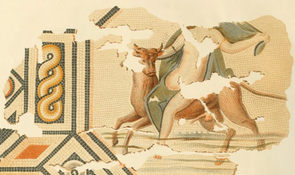 An illustration from Mittheilungen der K.K. Central-Commission zur Erforschung und Erhaltung der Baudenkmale, 1856, leaf 70
