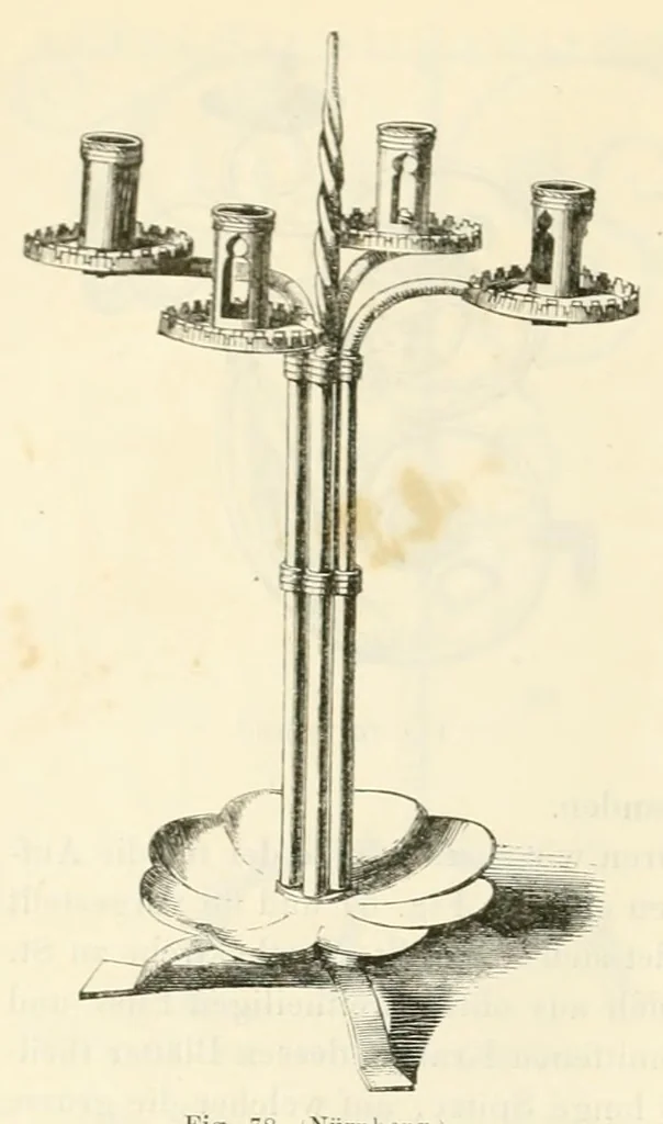 An illustration from Mittheilungen der K.K. Central-Commission zur Erforschung und Erhaltung der Baudenkmale, 1856, leaf 100