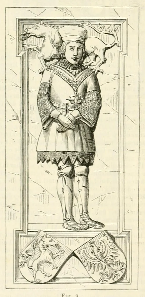 An illustration from Mittheilungen der K.K. Central-Commission zur Erforschung und Erhaltung der Baudenkmale, 1856, leaf 360